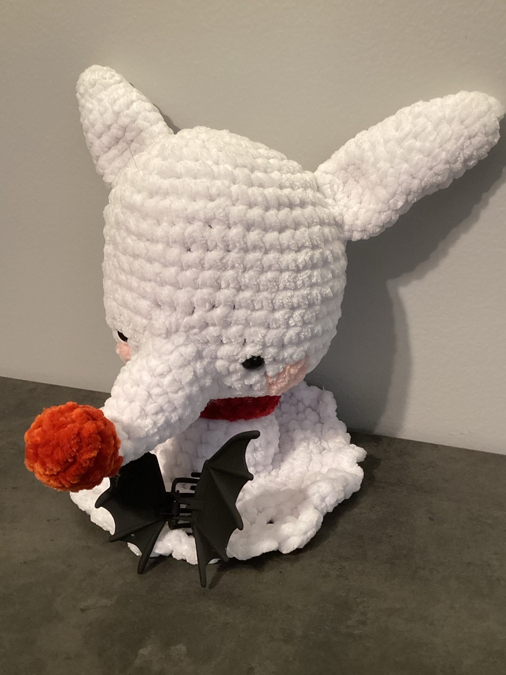 Disney Crocheted Zero & Bat Hair Clip